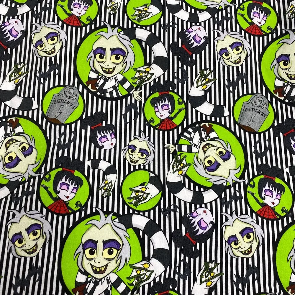 Beetlejuice Print 1 Yard x 60